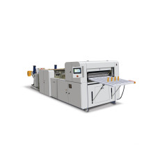 Automatic high quality intelligent jumbo PVC cutter rolls to sheet cross cutting machinery factory